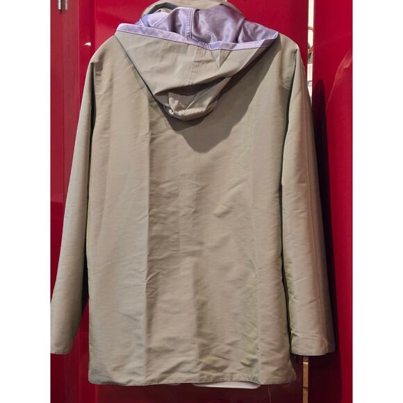 Mycra Pac Now Jacket Women's Small Reversible Hood Raincoat Jacket Purple Green - Picture 7 of 10